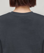 MUSINSA STANDARD WOMAN MUSINSA STANDARD WOMAN Relaxed Fit Crew Neck T-Shirt Dark Gray