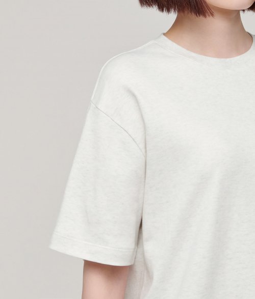 MUSINSA STANDARD WOMAN MUSINSA STANDARD WOMAN T-Shirt Relaxed Fit [Oatmeal]