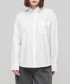 MUSINSA STANDARD WOMAN MUSINSA STANDARD WOMAN Women's Oversized Poplin Shirt (Size)