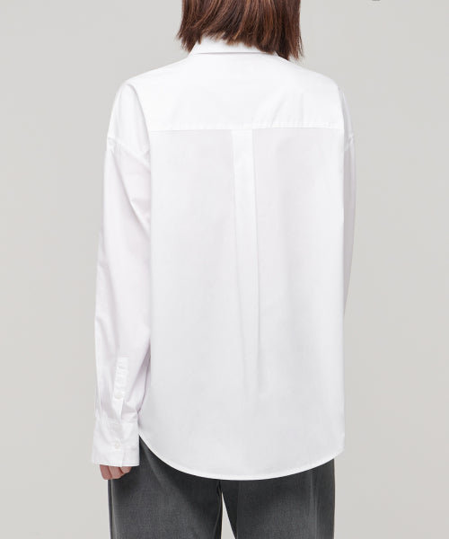 MUSINSA STANDARD WOMAN MUSINSA STANDARD WOMAN Women's Oversized Poplin Shirt (Size)