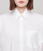 MUSINSA STANDARD WOMAN MUSINSA STANDARD WOMAN Women's Oversized Poplin Shirt (Size)
