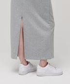MUSINSA STANDARD WOMAN MUSINSA STANDARD WOMAN Sweat Maxi Skirt Medium Gray