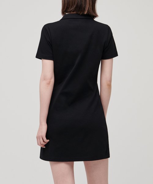 MUSINSA STANDARD WOMAN MUSINSA STANDARD WOMAN Women's Slit Neck Polo Dress (Size M)