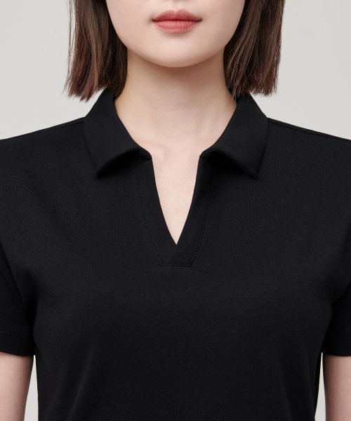 MUSINSA STANDARD WOMAN MUSINSA STANDARD WOMAN Women's Slit Neck Polo Dress (Size M)