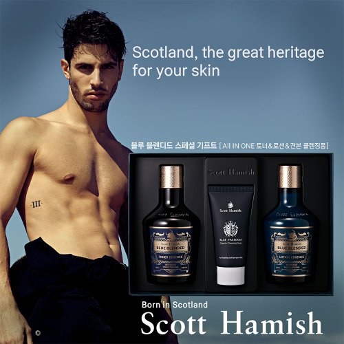 SCOTT HAMISH Blue Blended Special Gift 180ml 2-piece set