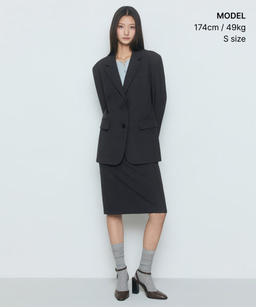 MUSINSA STANDARD WOMAN MUSINSA STANDARD WOMAN Women's Jacket Gray