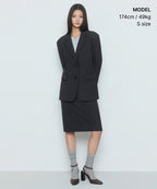MUSINSA STANDARD WOMAN MUSINSA STANDARD WOMAN Women's Jacket Gray