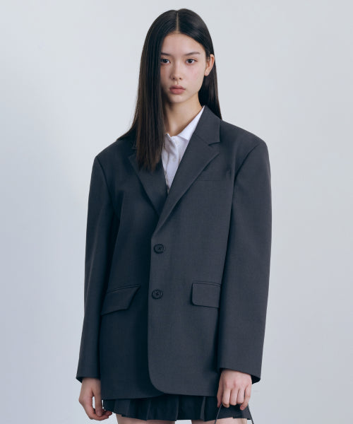 MUSINSA STANDARD WOMAN MUSINSA STANDARD WOMAN Women's Jacket Gray
