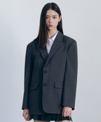 MUSINSA STANDARD WOMAN MUSINSA STANDARD WOMAN Women's Jacket Gray