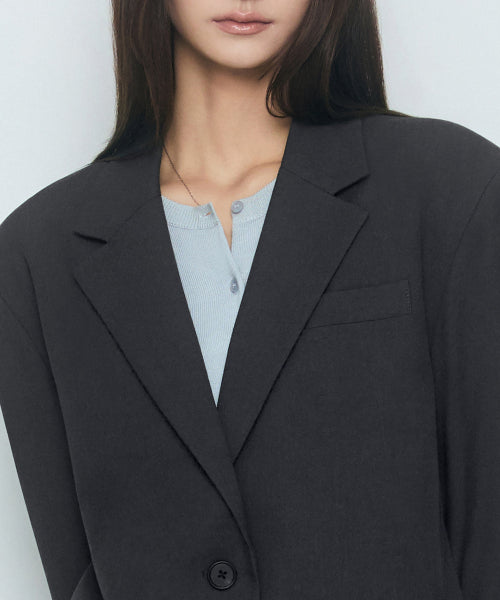 MUSINSA STANDARD WOMAN MUSINSA STANDARD WOMAN Women's Jacket Gray