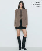 MUSINSA STANDARD WOMAN MUSINSA STANDARD WOMAN Women's Jacket Dusty Beige