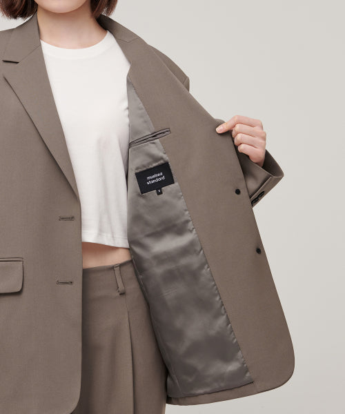 MUSINSA STANDARD WOMAN MUSINSA STANDARD WOMAN Women's Jacket Dusty Beige