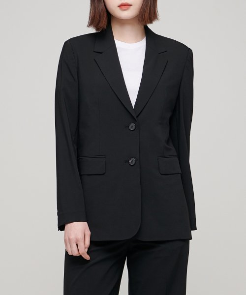 MUSINSA STANDARD WOMAN MUSINSA STANDARD WOMAN Women's Basic Blazer Black