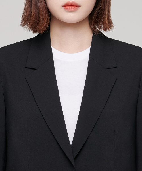 MUSINSA STANDARD WOMAN MUSINSA STANDARD WOMAN Women's Basic Blazer Black
