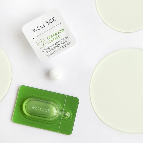 WELLAGE WELLAGE Real Cica Calming Ampoule Kit