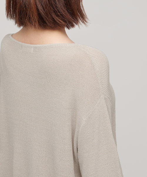 MUSINSA STANDARD WOMAN MUSINSA STANDARD WOMAN Women's Knitwear Boat Neck Sheer Knit (Size L)