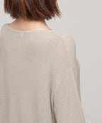 MUSINSA STANDARD WOMAN MUSINSA STANDARD WOMAN Women's Knitwear Boat Neck Sheer Knit (Size L)