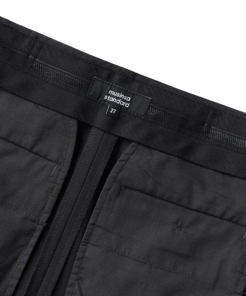 MUSINSA STANDARD WOMAN MUSINSA STANDARD WOMAN Slacks Straight Fit [Gray]