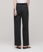 MUSINSA STANDARD WOMAN MUSINSA STANDARD WOMAN Slacks Straight Fit [Gray]