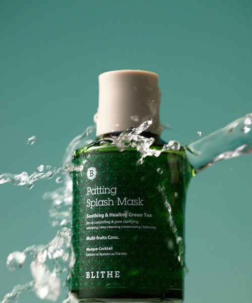 BLITHE BLITHE Patting Splash Face Wash Pack Green Tea Set of 3