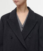 MUSINSA STANDARD WOMAN MUSINSA STANDARD WOMAN Women's Coat Charcoal Gray