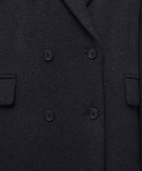 MUSINSA STANDARD WOMAN MUSINSA STANDARD WOMAN Women's Coat Charcoal Gray