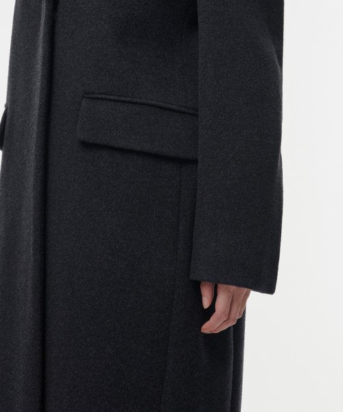 MUSINSA STANDARD WOMAN MUSINSA STANDARD WOMAN Coat Charcoal Gray