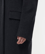 MUSINSA STANDARD WOMAN MUSINSA STANDARD WOMAN Coat Charcoal Gray