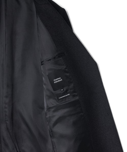 MUSINSA STANDARD WOMAN MUSINSA STANDARD WOMAN Coat Charcoal Gray