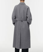 MUSINSA STANDARD WOMAN MUSINSA STANDARD WOMAN Cashmere Blend Handmade Balmacan Robe Coat [Medium]