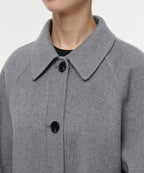 MUSINSA STANDARD WOMAN MUSINSA STANDARD WOMAN Cashmere Blend Handmade Balmacan Robe Coat [Medium]