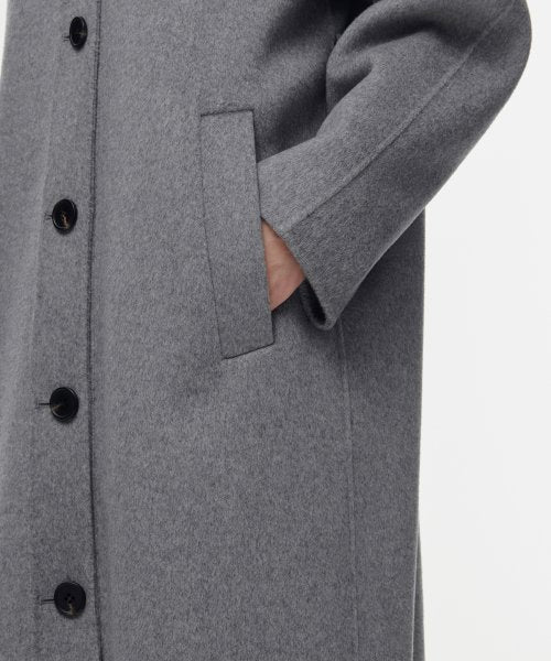 MUSINSA STANDARD WOMAN MUSINSA STANDARD WOMAN Cashmere Blend Handmade Balmacan Robe Coat [Medium]