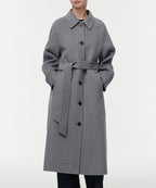 MUSINSA STANDARD WOMAN MUSINSA STANDARD WOMAN Cashmere Blend Handmade Balmacan Robe Coat [Medium]