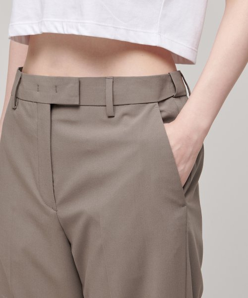 MUSINSA STANDARD WOMAN MUSINSA STANDARD WOMAN Slacks Dusty Beige