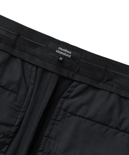 MUSINSA STANDARD WOMAN MUSINSA STANDARD WOMAN Slacks Straight Fit [Black]
