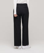 MUSINSA STANDARD WOMAN MUSINSA STANDARD WOMAN Slacks Straight Fit [Black]