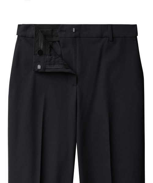 MUSINSA STANDARD WOMAN MUSINSA STANDARD WOMAN Slacks Straight Fit [Black]