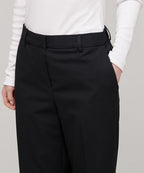 MUSINSA STANDARD WOMAN MUSINSA STANDARD WOMAN Slacks Straight Fit [Black]