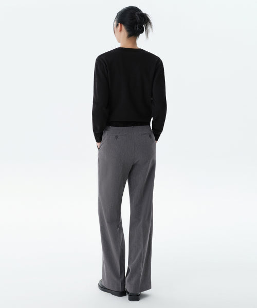 MUSINSA STANDARD WOMAN MUSINSA STANDARD WOMAN Slacks Medium Gray