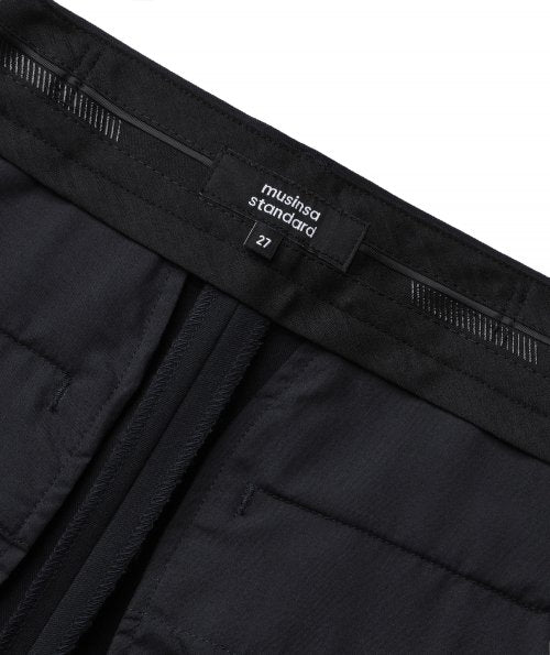 MUSINSA STANDARD WOMAN MUSINSA STANDARD WOMAN Women's High Waist Wide Slacks [Black]
