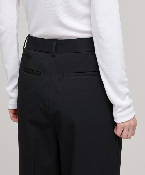 MUSINSA STANDARD WOMAN MUSINSA STANDARD WOMAN Women's High Waist Wide Slacks [Black]
