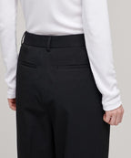 MUSINSA STANDARD WOMAN MUSINSA STANDARD WOMAN Women's High Waist Wide Slacks [Black]