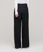MUSINSA STANDARD WOMAN MUSINSA STANDARD WOMAN Women's High Waist Wide Slacks [Black]