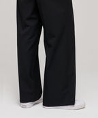 MUSINSA STANDARD WOMAN MUSINSA STANDARD WOMAN Women's High Waist Wide Slacks [Black]