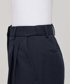 MUSINSA STANDARD WOMAN MUSINSA STANDARD WOMAN Women's High Waist Wide Slacks (Navy)