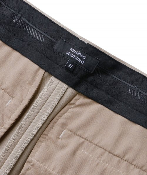 MUSINSA STANDARD WOMAN MUSINSA STANDARD WOMAN Women's High Waist Wide Slacks (Light Beige)