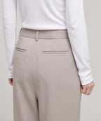 MUSINSA STANDARD WOMAN MUSINSA STANDARD WOMAN Women's High Waist Wide Slacks (Light Beige)