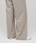 MUSINSA STANDARD WOMAN MUSINSA STANDARD WOMAN Women's High Waist Wide Slacks (Light Beige)