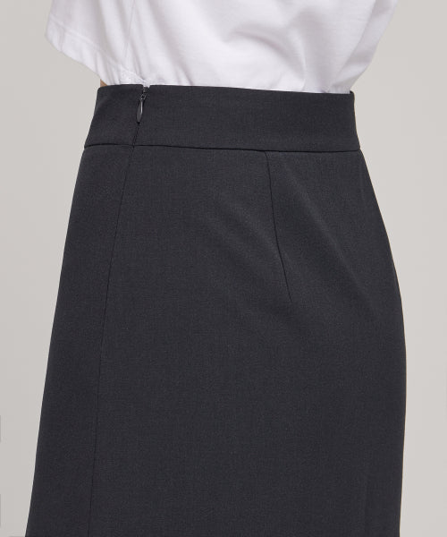 MUSINSA STANDARD WOMAN MUSINSA STANDARD WOMAN Women's Slit Mini Skirt [Gray]