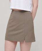 MUSINSA STANDARD WOMAN MUSINSA STANDARD WOMAN Women's Slit Mini Skirt Dusty Beige